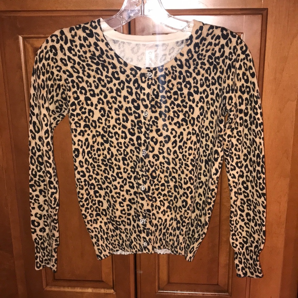 Cherokee leopard cardigan animal kingdom Lion King